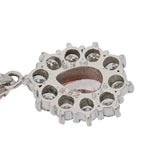 no brand ノーブランド ピンクダイヤ0.714ct/0.20ct GAI鑑定書 レディース K18ホワイトゴールド WG ネックレス Aランク 中古 銀蔵