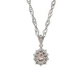 no brand ノーブランド ピンクダイヤ0.714ct/0.20ct GAI鑑定書 レディース K18ホワイトゴールド WG ネックレス Aランク 中古 銀蔵