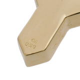 no brand ノーブランド ダイヤ 0.59ct サボテン風モチーフ レディース K18イエローゴールド YG ネックレス Aランク 中古 銀蔵