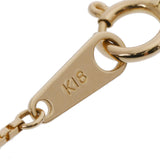 no brand ノーブランド ダイヤ 0.59ct サボテン風モチーフ レディース K18イエローゴールド YG ネックレス Aランク 中古 銀蔵