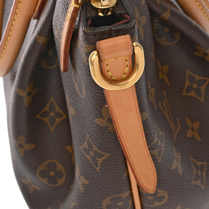 LOUIS VUITTON ルイヴィトン モノグラム テュレン PM 2WAY ブラウン M48813 レディース モノグラムキャンバス ハンドバッグ ABランク 中古 銀蔵