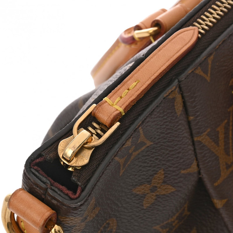 LOUIS VUITTON ルイヴィトン モノグラム テュレン PM 2WAY ブラウン M48813 レディース モノグラムキャンバス ハンドバッグ ABランク 中古 銀蔵