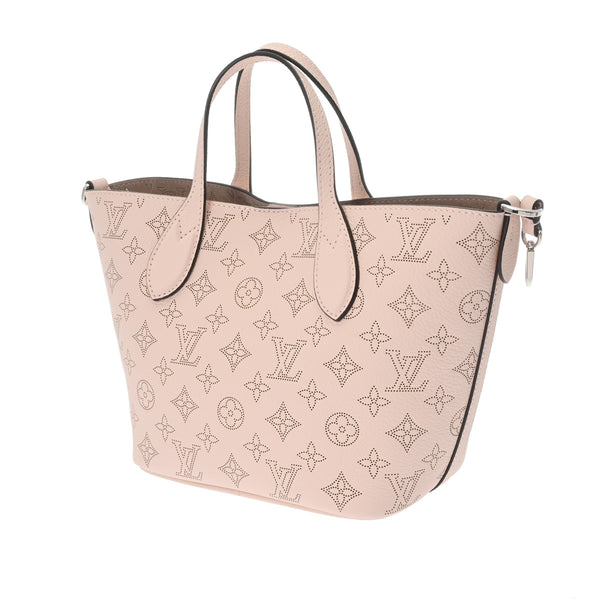 LOUIS VUITTON ルイヴィトン モノグラムマヒナ ブロッサム PM 2WAY ブロッサム レディース マヒナレザー ハンドバッグ 新同 中古 銀蔵