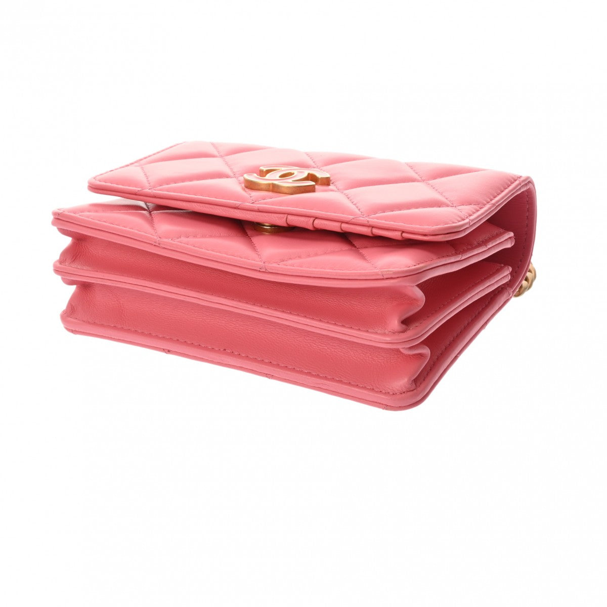 シャネル チェーンウォレット ミディアムサイズ 42976 ピンク