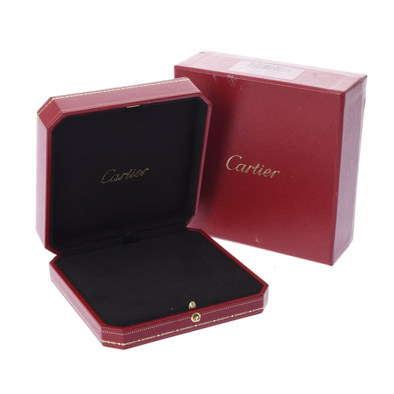 CARTIER カルティエ ジュエリーボックス チャームネックレス レディース K18イエローゴールド エナメル ネックレス Aランク 中古 銀蔵