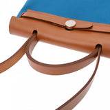 HERMES エルメス エールバッグ ジップ PM 2WAY ブルーザンジバル/ルビー/フォーブ B刻印(2023年頃) レディース トワルオフィシエ ハンドバッグ Aランク 中古 銀蔵