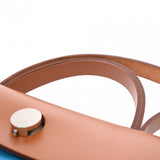 HERMES エルメス エールバッグ ジップ PM 2WAY ブルーザンジバル/ルビー/フォーブ B刻印(2023年頃) レディース トワルオフィシエ ハンドバッグ Aランク 中古 銀蔵