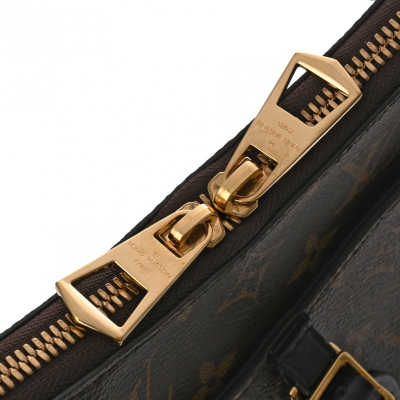 LOUIS VUITTON ルイヴィトン モノグラム オデオン NM PM ブラウン/ノワール M45353 レディース モノグラムキャンバス ショルダーバッグ Aランク 中古 銀蔵