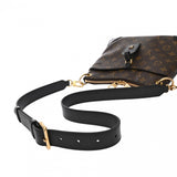 LOUIS VUITTON ルイヴィトン モノグラム オデオン NM PM ブラウン/ノワール M45353 レディース モノグラムキャンバス ショルダーバッグ Aランク 中古 銀蔵