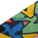 HERMES エルメス ツイリー GRAFF マルチカラー レディース シルク100％ スカーフ Aランク 中古 銀蔵