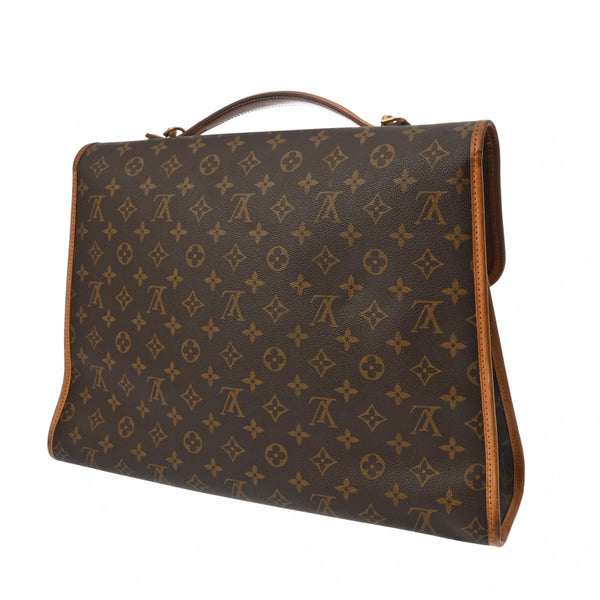 LOUIS VUITTON ルイヴィトン モノグラム ビバリー ブラウン M51121 レディース モノグラムキャンバス ビジネスバッグ Bランク 中古 銀蔵