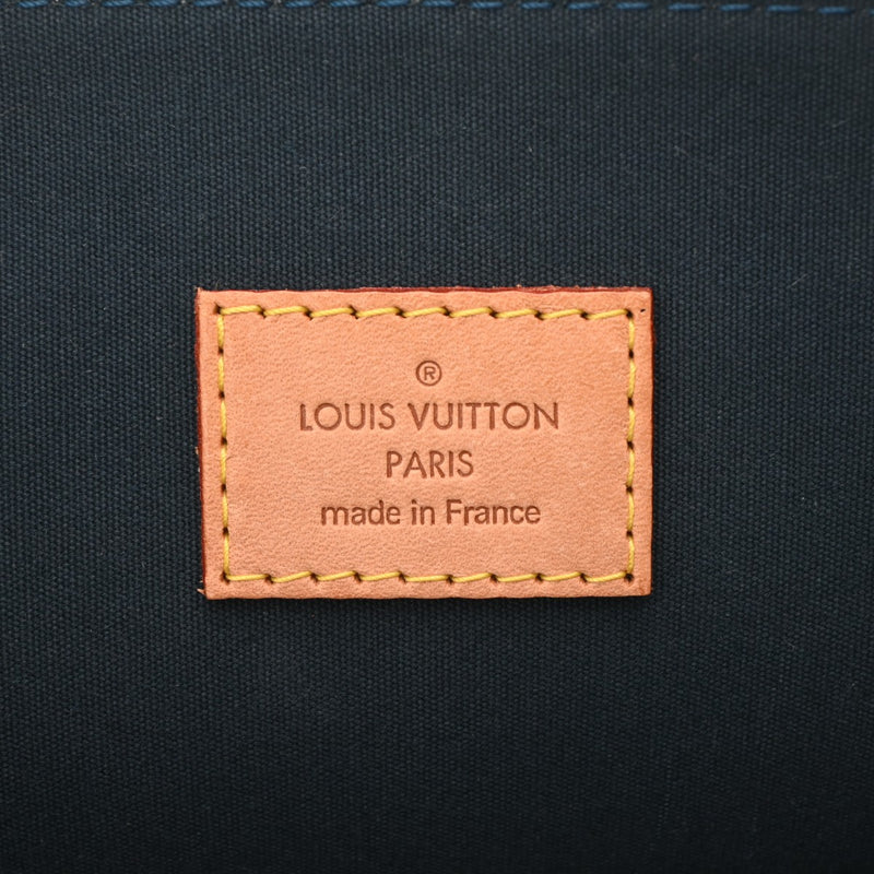 LOUIS VUITTON ルイヴィトン ヴェルニ アルマ GM ブルーニュイ M93682 レディース モノグラムヴェルニ ハンドバッグ Bランク 中古 銀蔵