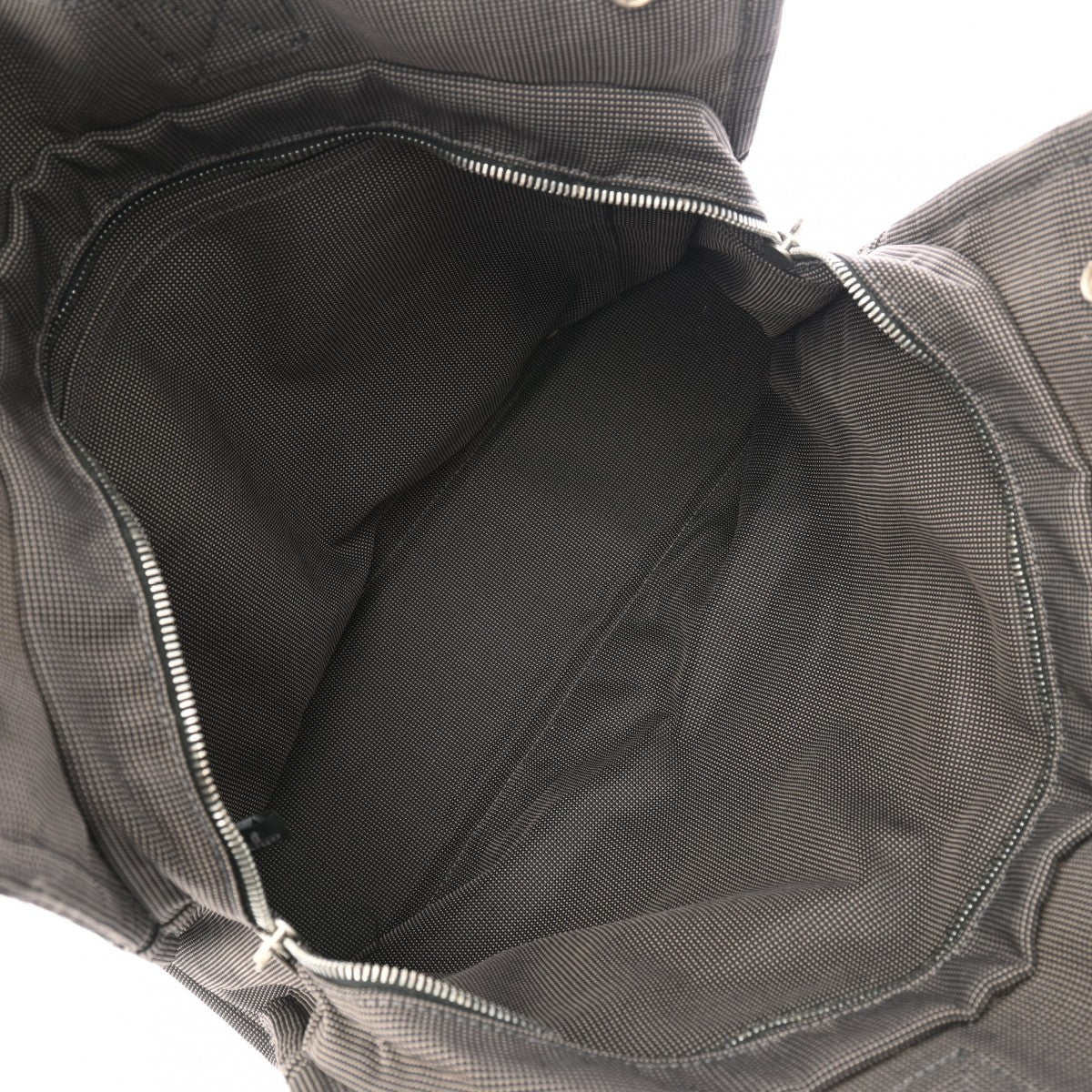 エルメス MM 新型 14126 グレー ユニセックス キャンバス トートバッグ