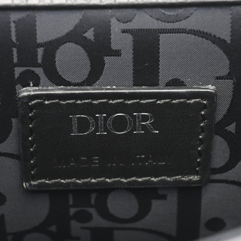 CHRISTIAN DIOR クリスチャンディオール ギャロップ ミニ ブラック 1ADP0033LAC ユニセックス レザー ショルダーバッグ ABランク 中古 銀蔵