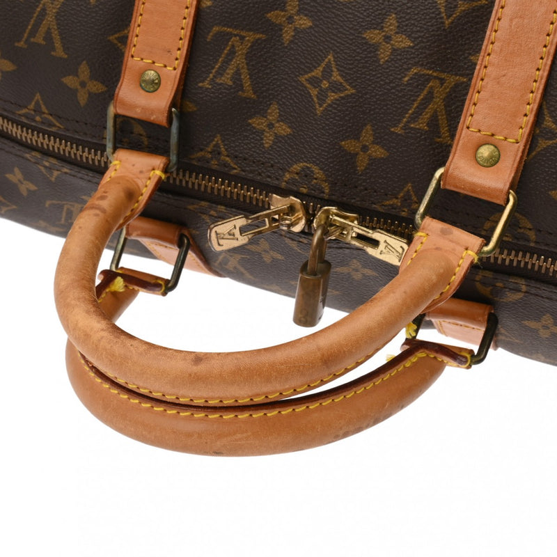 LOUIS VUITTON ルイヴィトン モノグラム キーポル バンドリエール 50 2WAY ブラウン M41416 ユニセックス モノグラムキャンバス ボストンバッグ Bランク 中古 銀蔵