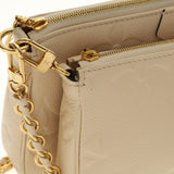 LOUIS VUITTON ルイヴィトン モノグラムアンプラント ミュルティ ポシェットアクセソワール クレーム M46568 レディース レザー ショルダーバッグ Aランク 中古 銀蔵
