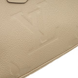LOUIS VUITTON ルイヴィトン モノグラムアンプラント ミュルティ ポシェットアクセソワール クレーム M46568 レディース レザー ショルダーバッグ Aランク 中古 銀蔵