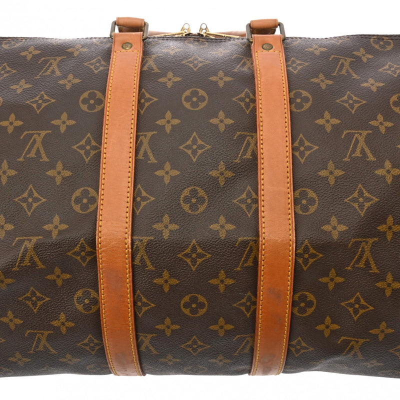 LOUIS VUITTON ルイヴィトン モノグラム キーポル バンドリエール 45 2WAY ブラウン M41418 ユニセックス モノグラムキャンバス ボストンバッグ Bランク 中古 銀蔵