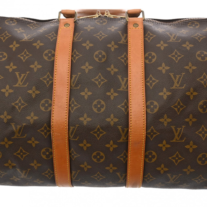 LOUIS VUITTON ルイヴィトン モノグラム キーポル バンドリエール 45 2WAY ブラウン M41418 ユニセックス モノグラムキャンバス ボストンバッグ Bランク 中古 銀蔵