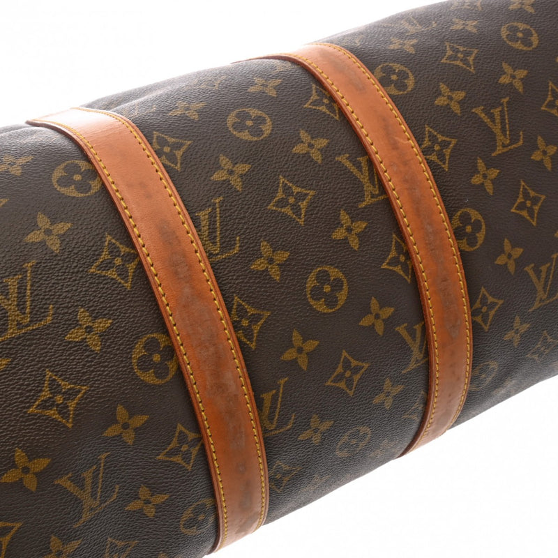 LOUIS VUITTON ルイヴィトン モノグラム キーポル バンドリエール 45 2WAY ブラウン M41418 ユニセックス モノグラムキャンバス ボストンバッグ Bランク 中古 銀蔵