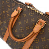 LOUIS VUITTON ルイヴィトン モノグラム キーポル バンドリエール 45 2WAY ブラウン M41418 ユニセックス モノグラムキャンバス ボストンバッグ Bランク 中古 銀蔵