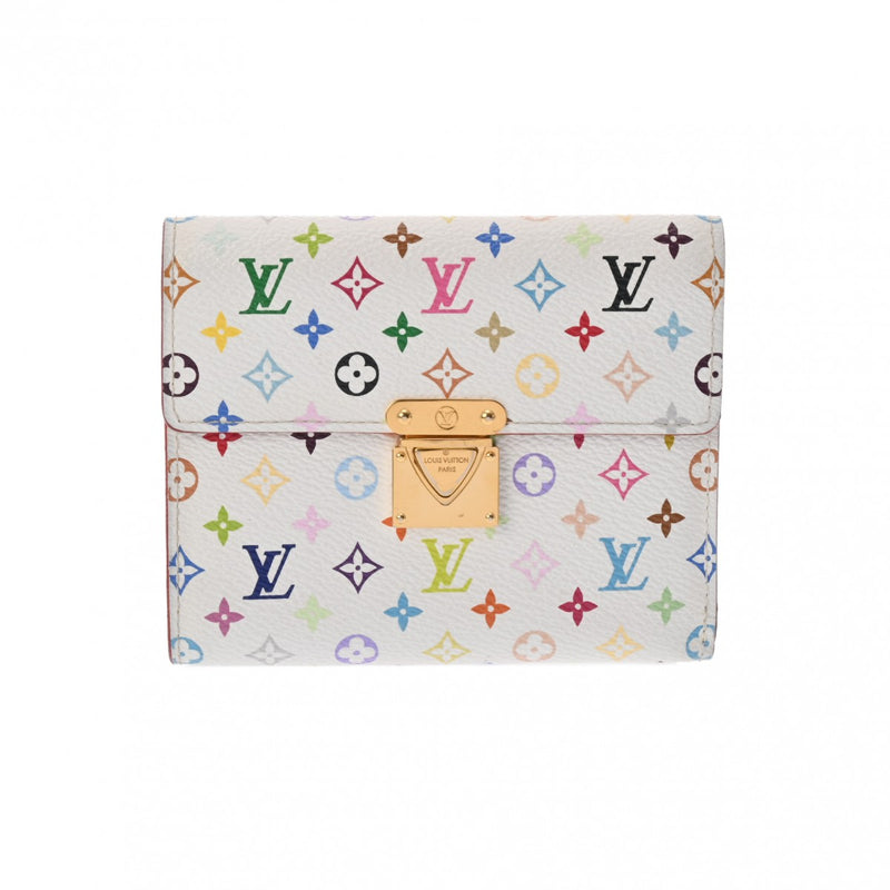 LOUIS VUITTON ルイヴィトン マルチカラー コアラ ブロン M58014 レディース モノグラムマルチカラー 三つ折り財布 ABランク 中古 銀蔵