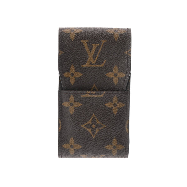 LOUIS VUITTON ルイヴィトン モノグラム シガレットケース ブラウン M63024 レディース モノグラムキャンバス ブランド小物 ABランク 中古 銀蔵