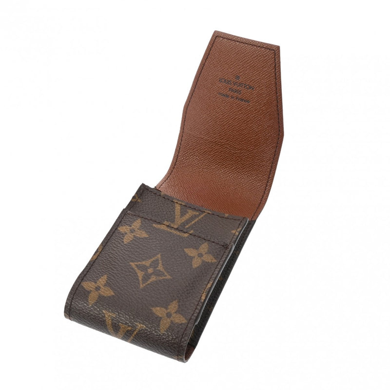 LOUIS VUITTON ルイヴィトン モノグラム シガレットケース ブラウン M63024 レディース モノグラムキャンバス ブランド小物 ABランク 中古 銀蔵