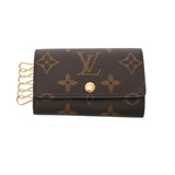 LOUIS VUITTON ルイヴィトン モノグラム ミュルティクレ6 旧型 ブラウン M62630 レディース モノグラムキャンバス キーケース Aランク 中古 銀蔵