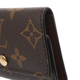 LOUIS VUITTON ルイヴィトン モノグラム ミュルティクレ6 旧型 ブラウン M62630 レディース モノグラムキャンバス キーケース Aランク 中古 銀蔵