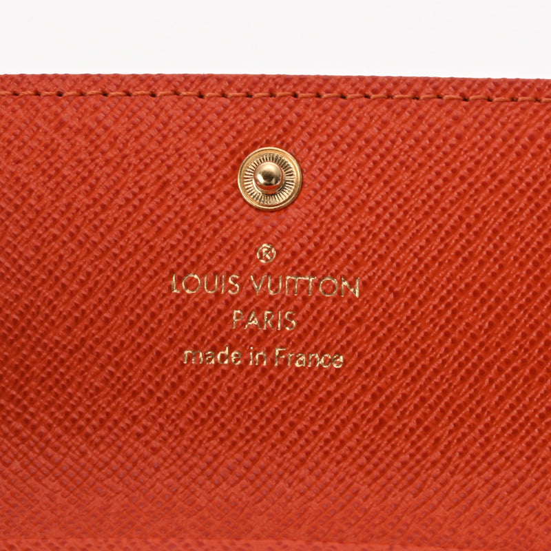 LOUIS VUITTON ルイヴィトン モノグラム ミュルティクレ4 ブラウン/ピモン M60706 レディース モノグラムキャンバス キーケース Aランク 中古 銀蔵