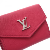 LOUIS VUITTON ルイヴィトン ポルトフォイユ ロックミニ ホットピンク M82435 レディース レザー 三つ折り財布 Aランク 中古 銀蔵