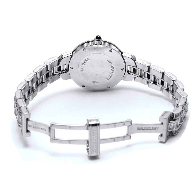 ブレゲ 8421 ブレスバゲットダイヤ シェル メンズ 腕時計 自動巻き 中古 銀蔵