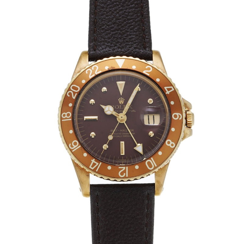 ロレックス GMTマスター 1675/8 26番台(1971年頃製造) ブラウン メンズ 腕時計 自動巻き 中古 銀蔵