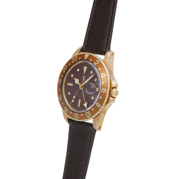 ロレックス GMTマスター 1675/8 26番台(1971年頃製造) ブラウン メンズ 腕時計 自動巻き 中古 銀蔵