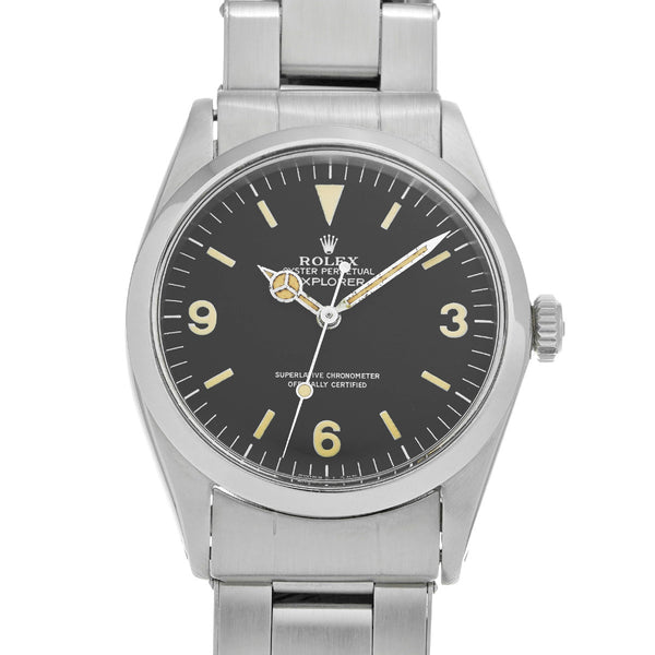 ロレックス エクスプローラー1 1016 22番台(1970年頃製造) ブラック メンズ 腕時計 自動巻き 中古 銀蔵