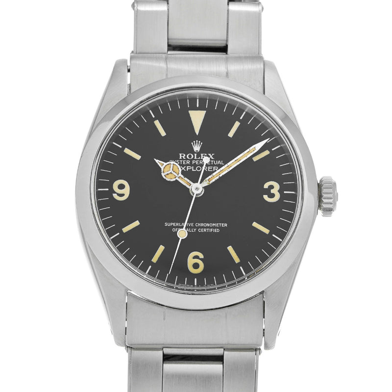 ロレックス エクスプローラー1 1016 22番台(1970年頃製造) ブラック メンズ 腕時計 自動巻き 中古 銀蔵