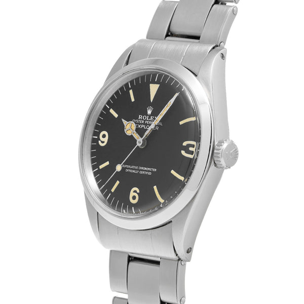 ロレックス エクスプローラー1 1016 22番台(1970年頃製造) ブラック メンズ 腕時計 自動巻き 中古 銀蔵