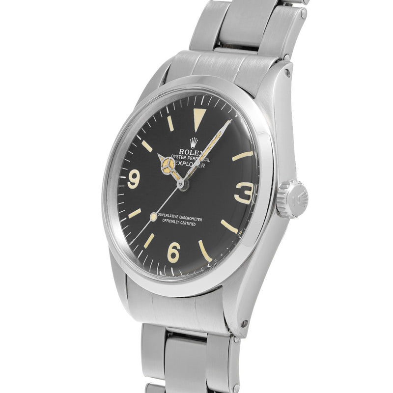 ロレックス エクスプローラー1 1016 22番台(1970年頃製造) ブラック メンズ 腕時計 自動巻き 中古 銀蔵