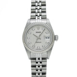 ロレックス デイトジャスト 10Pダイヤ 79174G Y番(2002年頃製造) シルバーコンピュータ/ダイヤモンド レディース 腕時計 自動巻き 中古 銀蔵