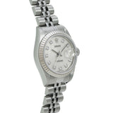 ロレックス デイトジャスト 10Pダイヤ 79174G Y番(2002年頃製造) シルバーコンピュータ/ダイヤモンド レディース 腕時計 自動巻き 中古 銀蔵