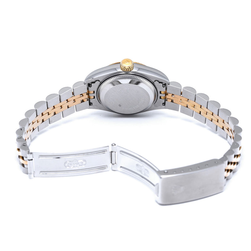 ロレックス デイトジャスト 10Pダイヤ 69173G W番(1995年頃製造) シャンパン/ダイヤモンド レディース 腕時計 自動巻き 中古 銀蔵