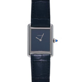 カルティエ タンクマスト LM WSTA0055 ブルーラッカー メンズ 腕時計 クォーツ 中古 銀蔵