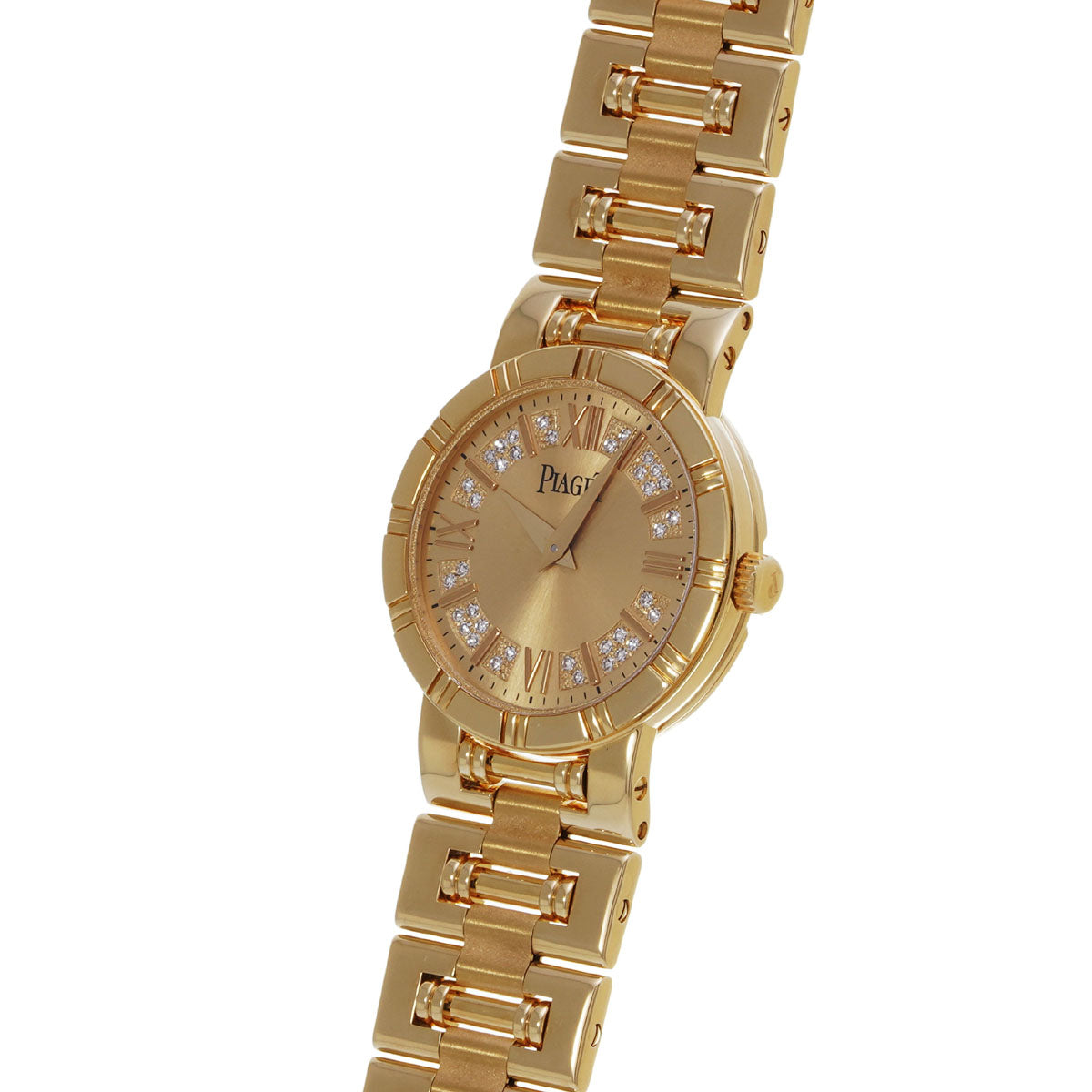 ピアジェ ダンサー 59g 80563K81 シャンパン レディース 腕時計 クォーツ 中古 銀蔵 PIAGET（ピアジェ） ダンサー 59g 80563K81 シャンパン レディース