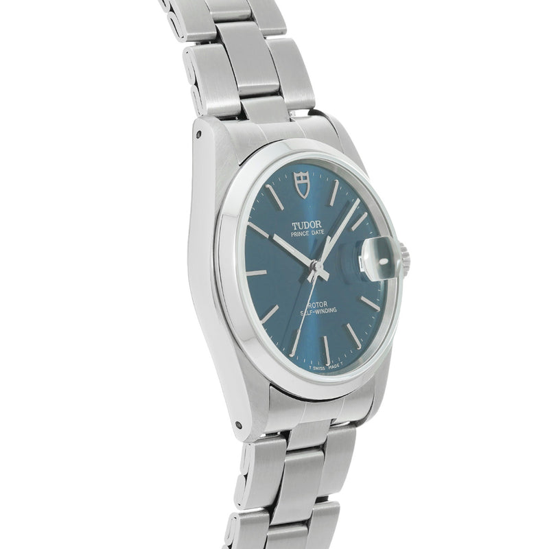 チューダー / チュードル プリンス オイスターデイト 74000 ブルー メンズ 腕時計 自動巻き 中古 銀蔵