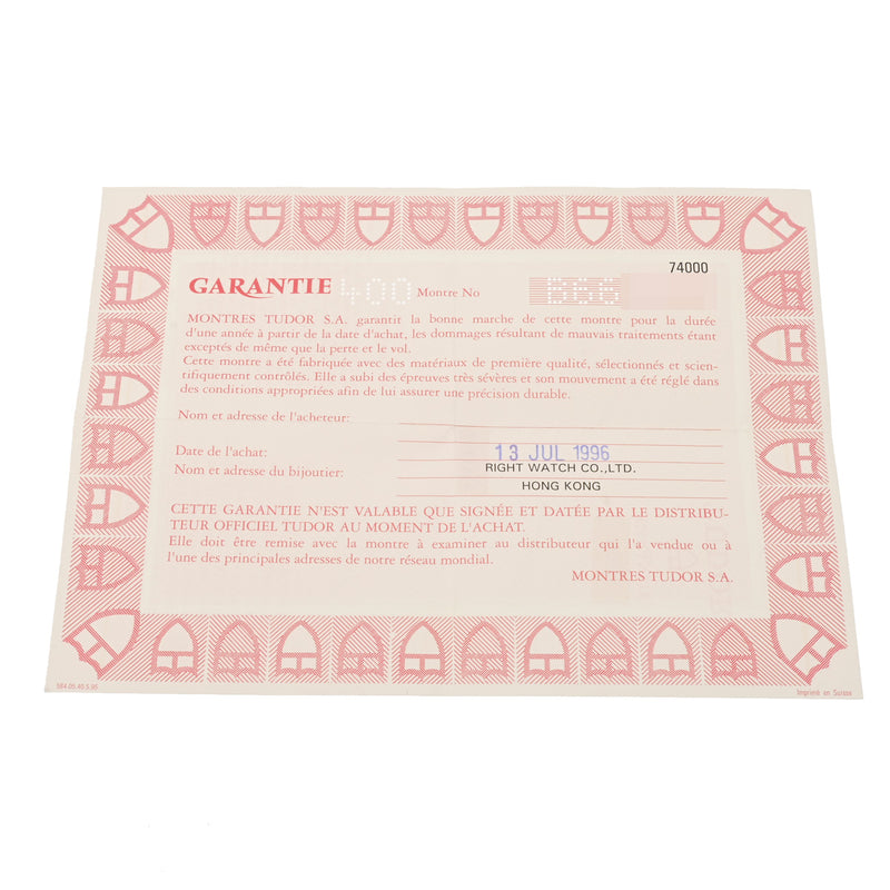 チューダー / チュードル プリンス オイスターデイト 74000 ブルー メンズ 腕時計 自動巻き 中古 銀蔵