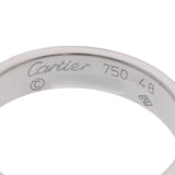 CARTIER カルティエ ミニラブリング #48 8号 レディース K18ホワイトゴールド WG リング・指輪 Aランク 中古 銀蔵