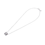 BVLGARI ブルガリ B-ZERO1 - レディース K18ホワイトゴールド ネックレス Aランク 中古 銀蔵