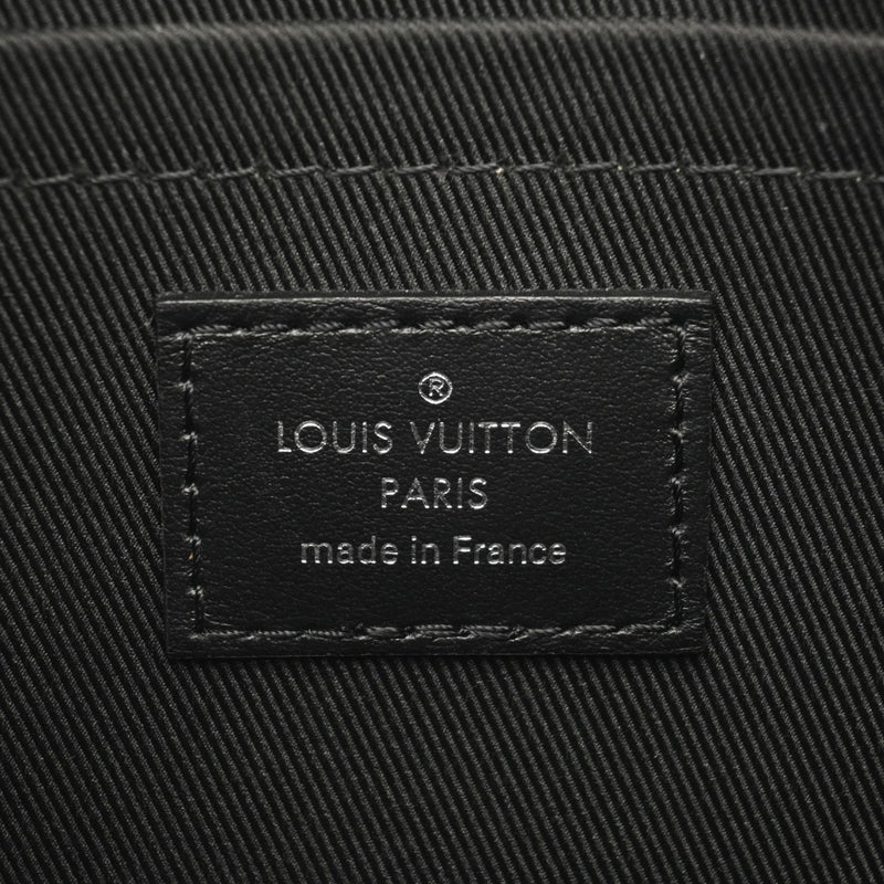 LOUIS VUITTON ルイヴィトン モノグラムエクリプス シティキーポル ブラック/グレー M45936 メンズ モノグラムキャンバス ショルダーバッグ Aランク 中古 銀蔵