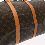 LOUIS VUITTON ルイヴィトン モノグラム キーポル バンドリエール 50 2WAY ブラウン M41416 ユニセックス モノグラムキャンバス ボストンバッグ Bランク 中古 銀蔵